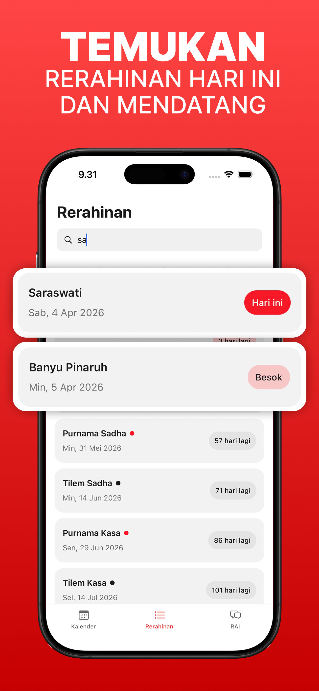 Temukan Rerahinan